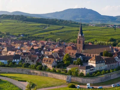 Bergheim vue d'ensemble